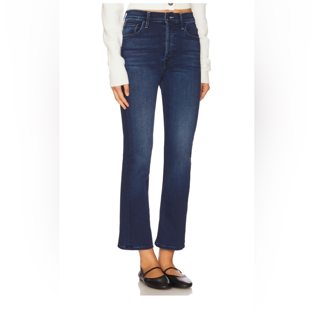 MOTHER Dark Blue Flare Jeans